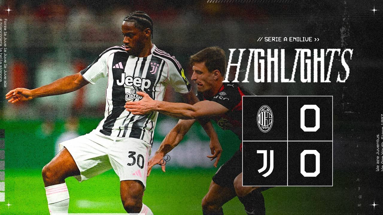 Milan 0-0 Juventus | HIGHLIGHTS Serie A