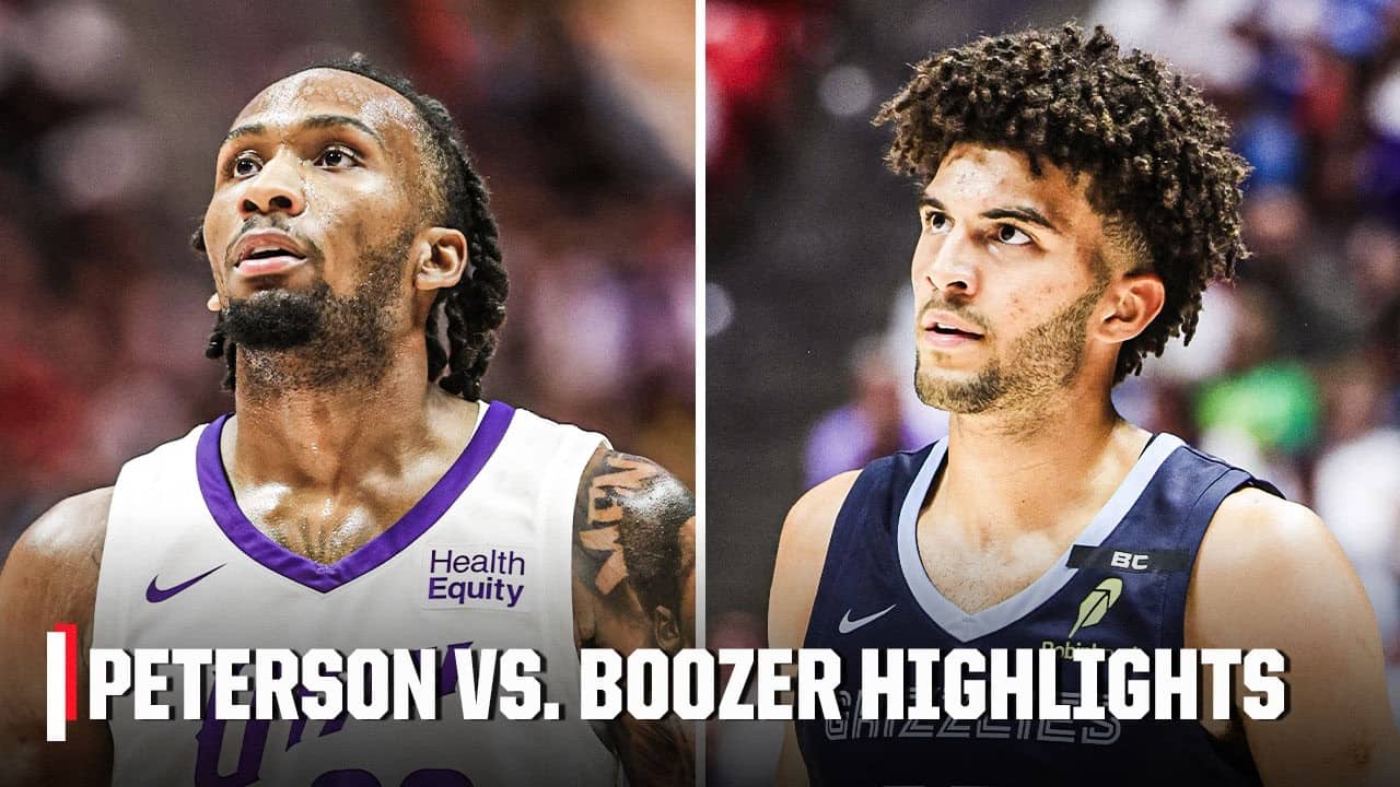 NO. 2 VS. NO. 3 🍿 Darryn Peterson & Cam Boozer HIGHLIGHTS from Summer League battle | NBA on ESPN