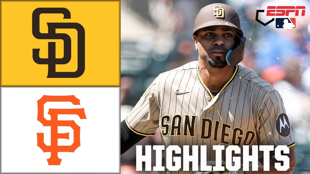 San Diego Padres vs. San Francisco Giants | Full Game Highlights | ESPN MLB