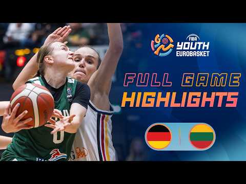 Round of 16: Germany 🇩🇪 vs Lithuania 🇱🇹 | Extended Highlights | FIBA U20 Women's EuroBasket 2026