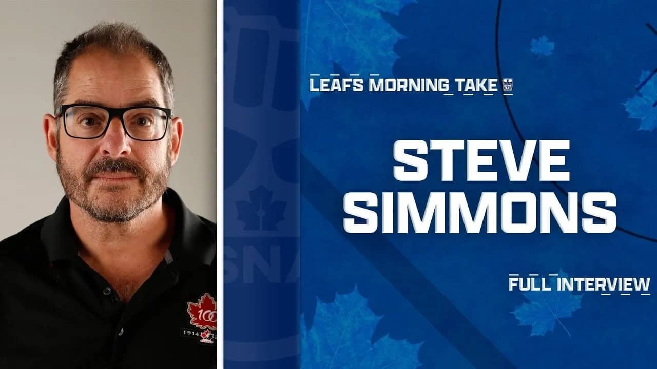 Steve Simmons on Leafs’ Lottery Win & His VIRAL Press Conference Moment