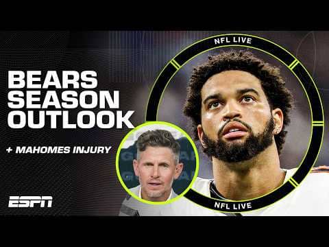 Caleb Williams, Ben Johnson & the Bears' expectations 👀 + Patrick Mahomes injury update | NFL Live