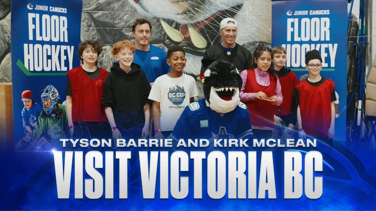 Tyson Barrie and Kirk McLean Visit Victoria BC