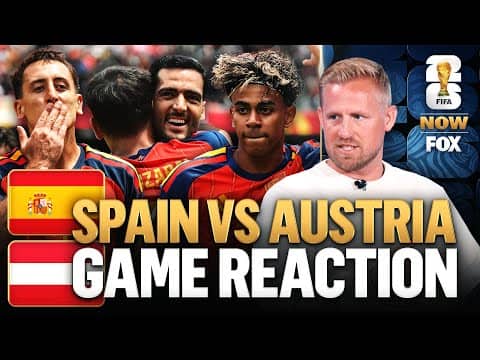 SPAIN ADVANCES  🇪🇸🚨 Instant Reaction to Spain's 3-0 W vs Austria, early preview of USA-Belgium ⚽️