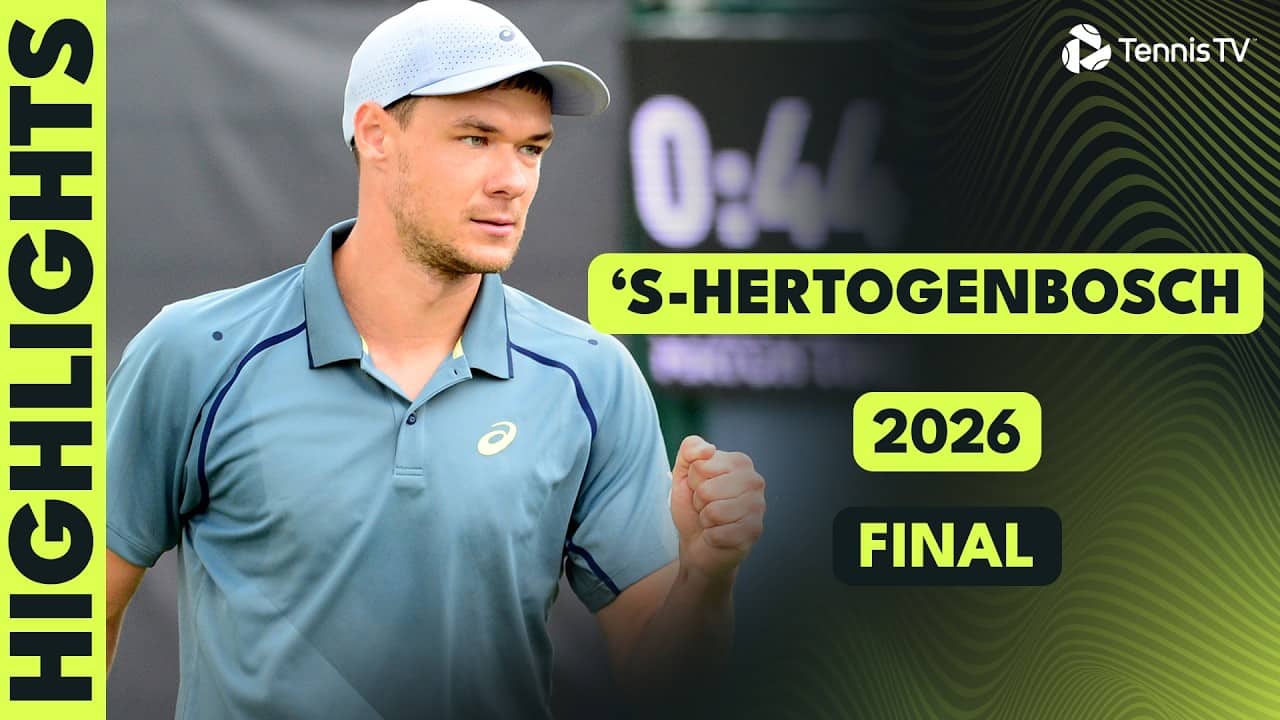 De Minaur Takes On Majchrzak For The Title 🏆 |’ S-Hertogenbosch 2026 Final Highlights