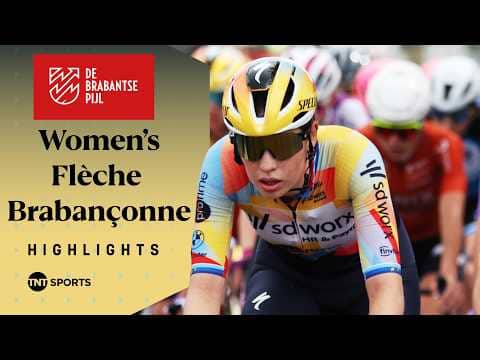 FIRST CAREER VICTOR! 🙌 | 2026 Women's La Fleche Brabanconne Race Highlights | TNT Sports Cycling