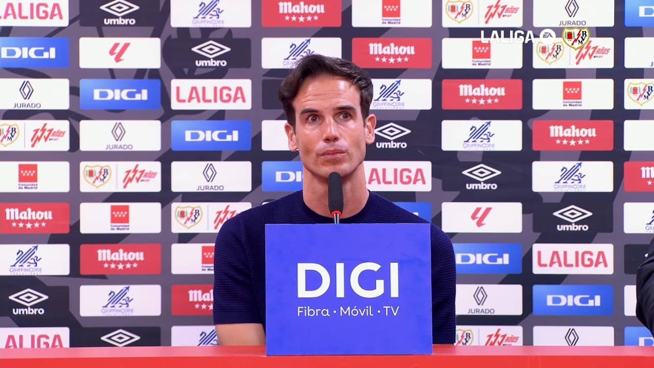 Íñigo Pérez tras el Rayo Vallecano 1 - Levante 1