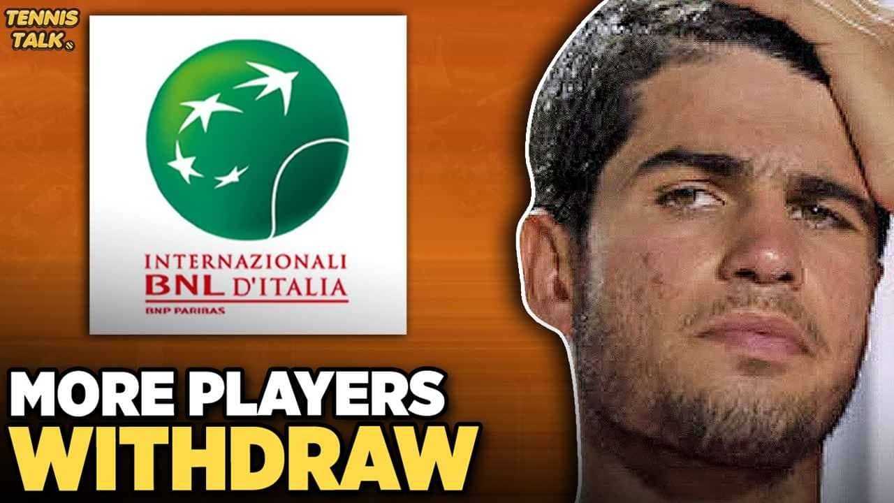 More Players Withdraw from Rome Open 2026 | Tennis News