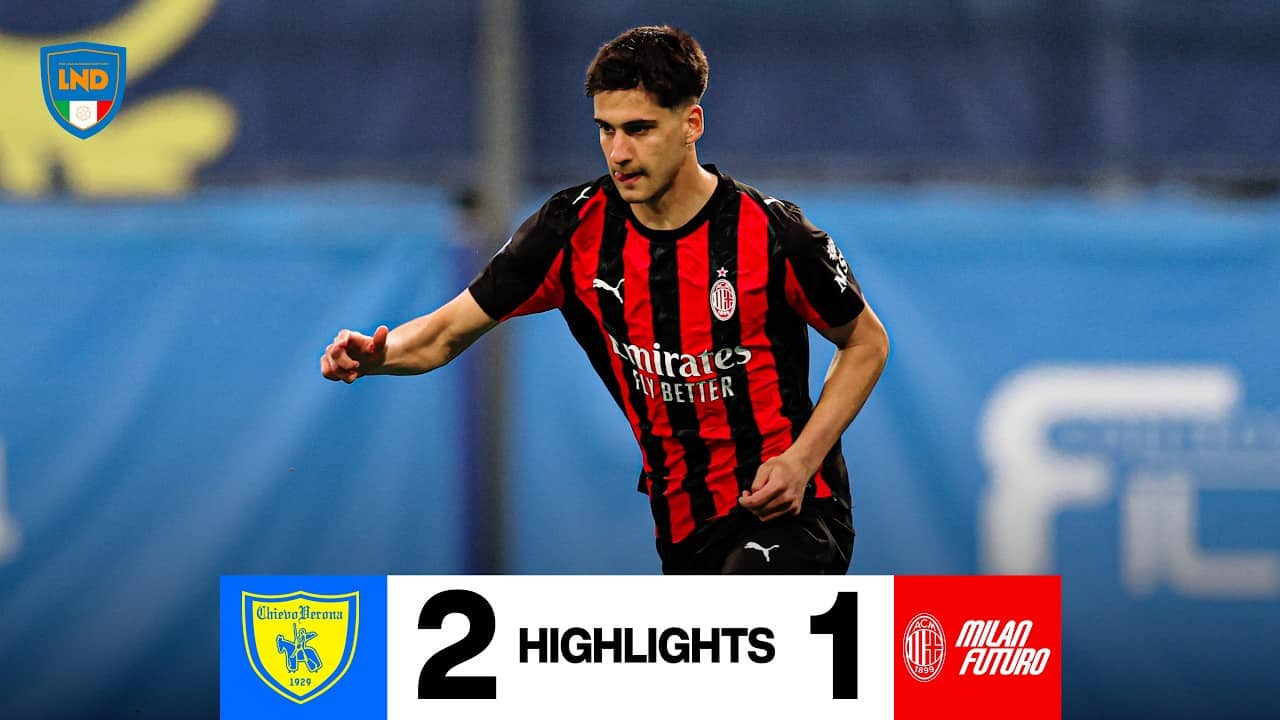 Rossoneri sconfitti ai playoff | ChievoVerona-Milan Futuro 2-1 | Highlights Serie D