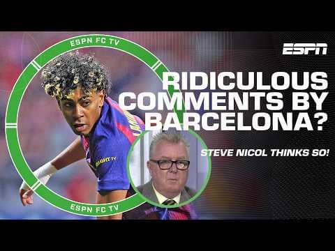 Steve Nicol says Barcelona and Real Madrid are making themselves ‘A LAUGHINGSTOCK!' 😬 | ESPN FC