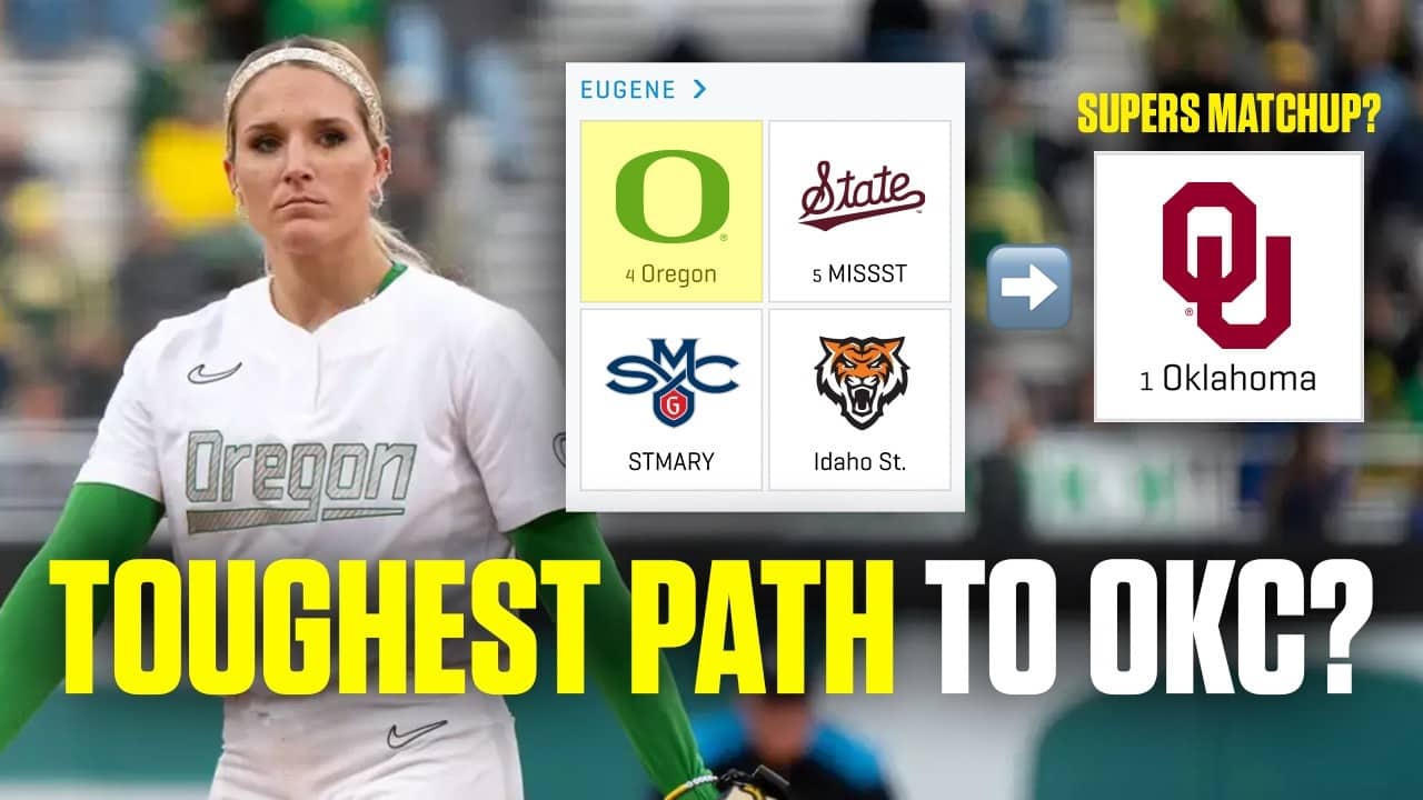 This team has the TOUGHEST path to the 2026 Women's College World Series