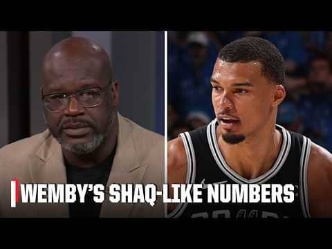 SHAQ-LIKE NUMBERS?! 🤯 Wemby was SPECTACULAR in Game 1 vs. OKC | NBA Tip-Off