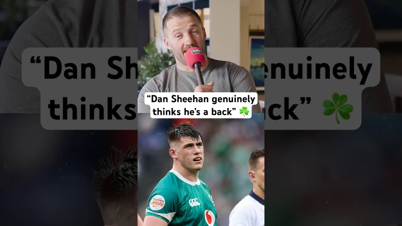 Is there anything Dan Sheehan can’t do? ☘️#rugby #irishrugby