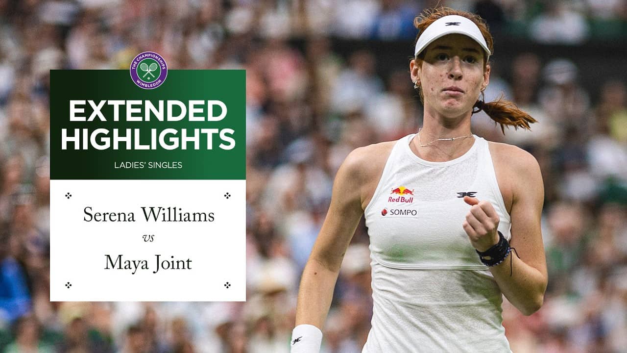 An unforgettable showdown! | Serena Williams v Maya Joint | Extended Highlights | Wimbledon 2026