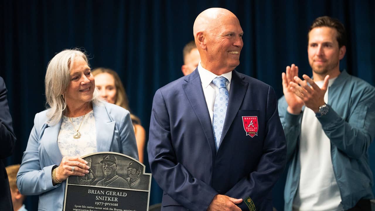 Brian Snitker Braves Hall of Fame Speech