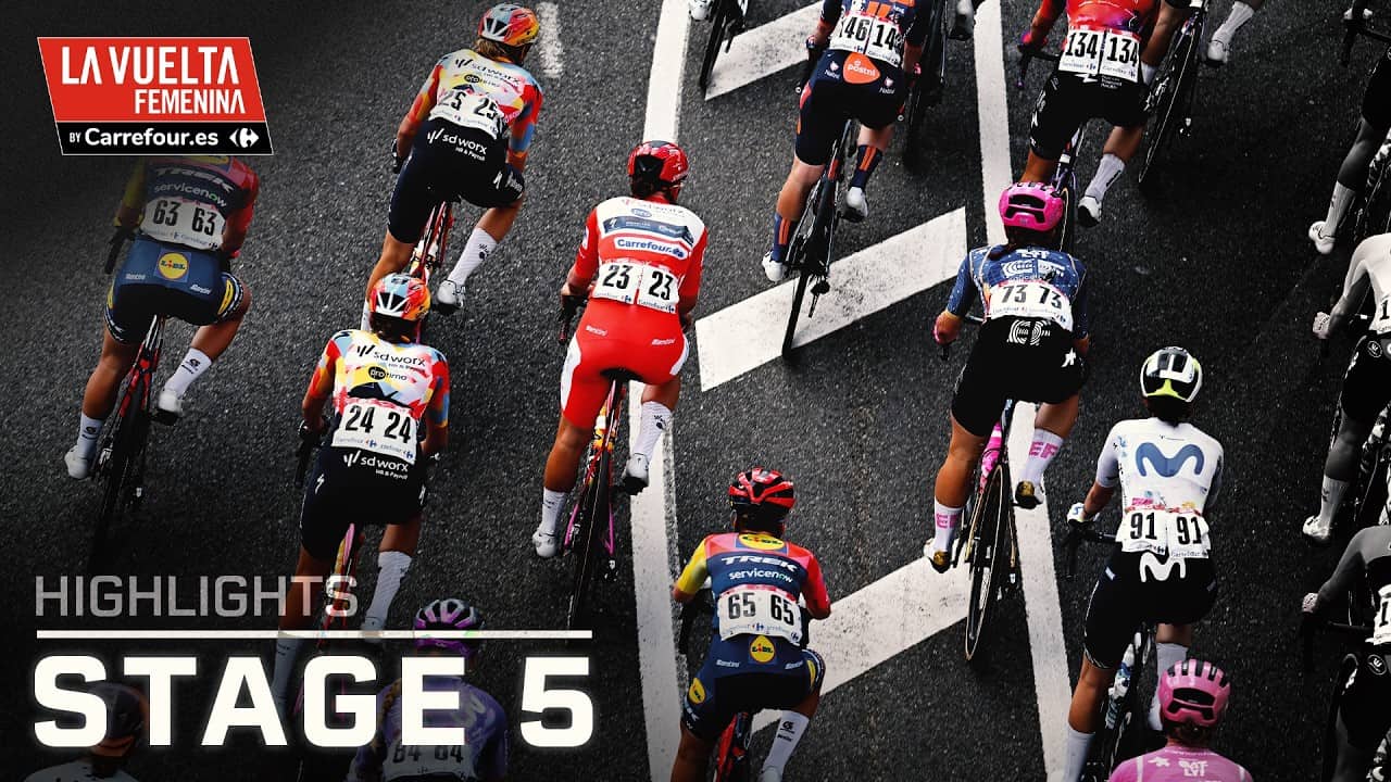 La Vuelta Femenina 2026, Stage 5 | EXTENDED HIGHLIGHTS | Cycling on NBC Sports