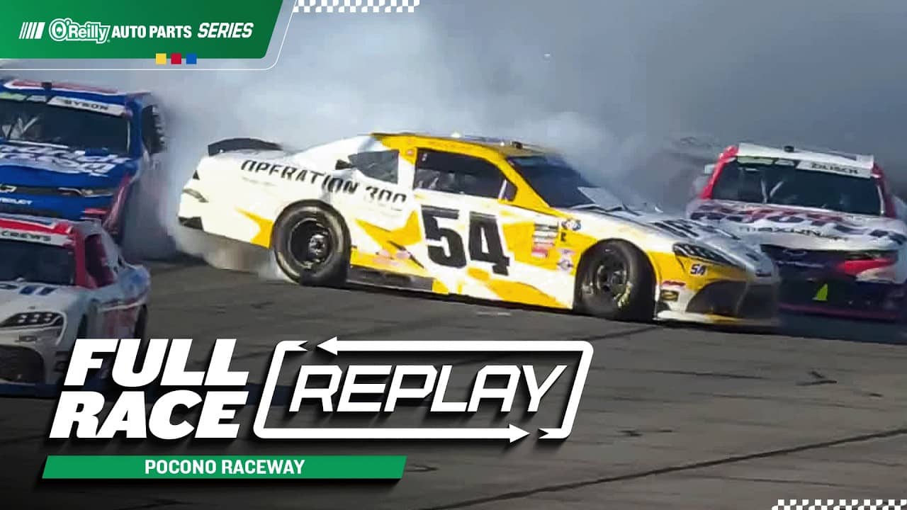 NASCAR O'Reilly Auto Parts Series Full Race Replay: 2026 Pocono Raceway