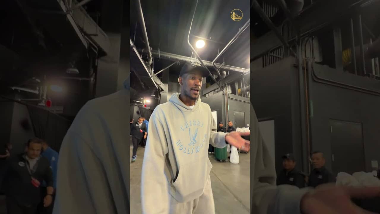 Dubs Celebrate CLUTCH Play-In Win Over Clippers | #shorts