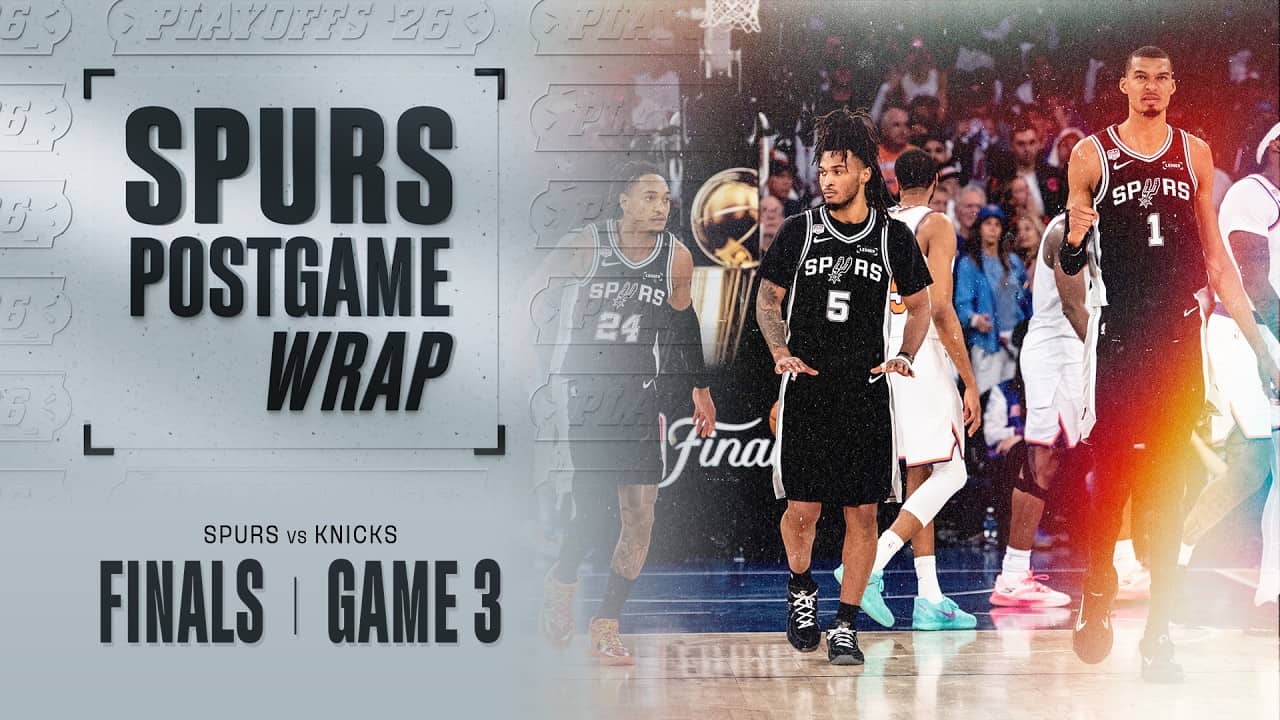 Spurs Postgame Wrap LIVE | NBA Finals Game 3 Reaction, Spurs Get Back in the Series