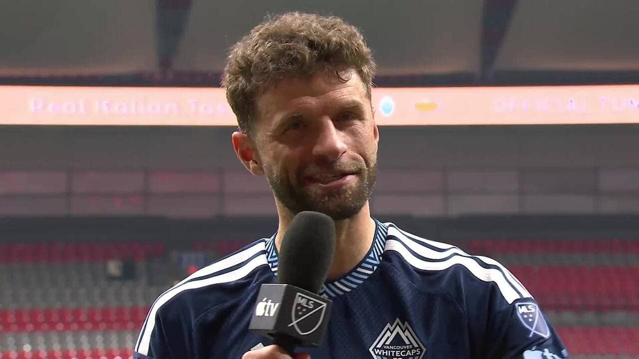Thomas Müller's Post-Victory Reaction vs Toronto FC