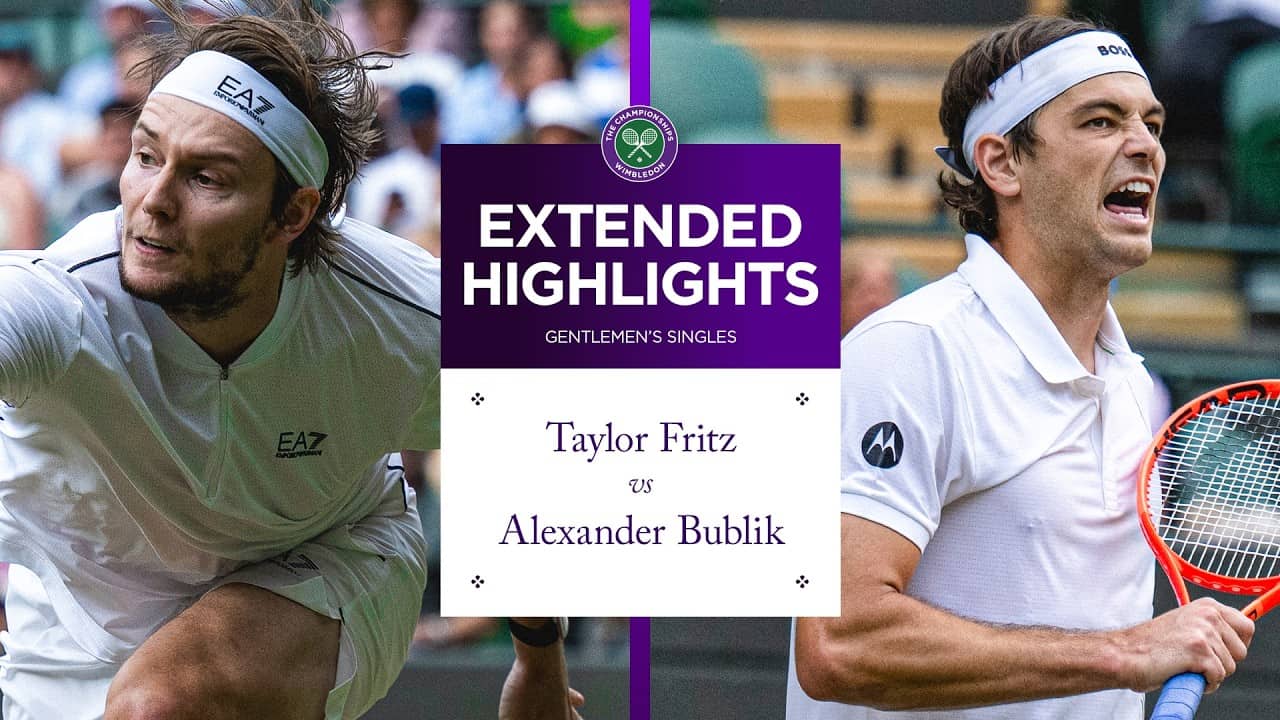 FANTASTIC Fritz! 💯 | Taylor Fritz vs Alexander Bublik | Extended Highlights | Wimbledon 2026