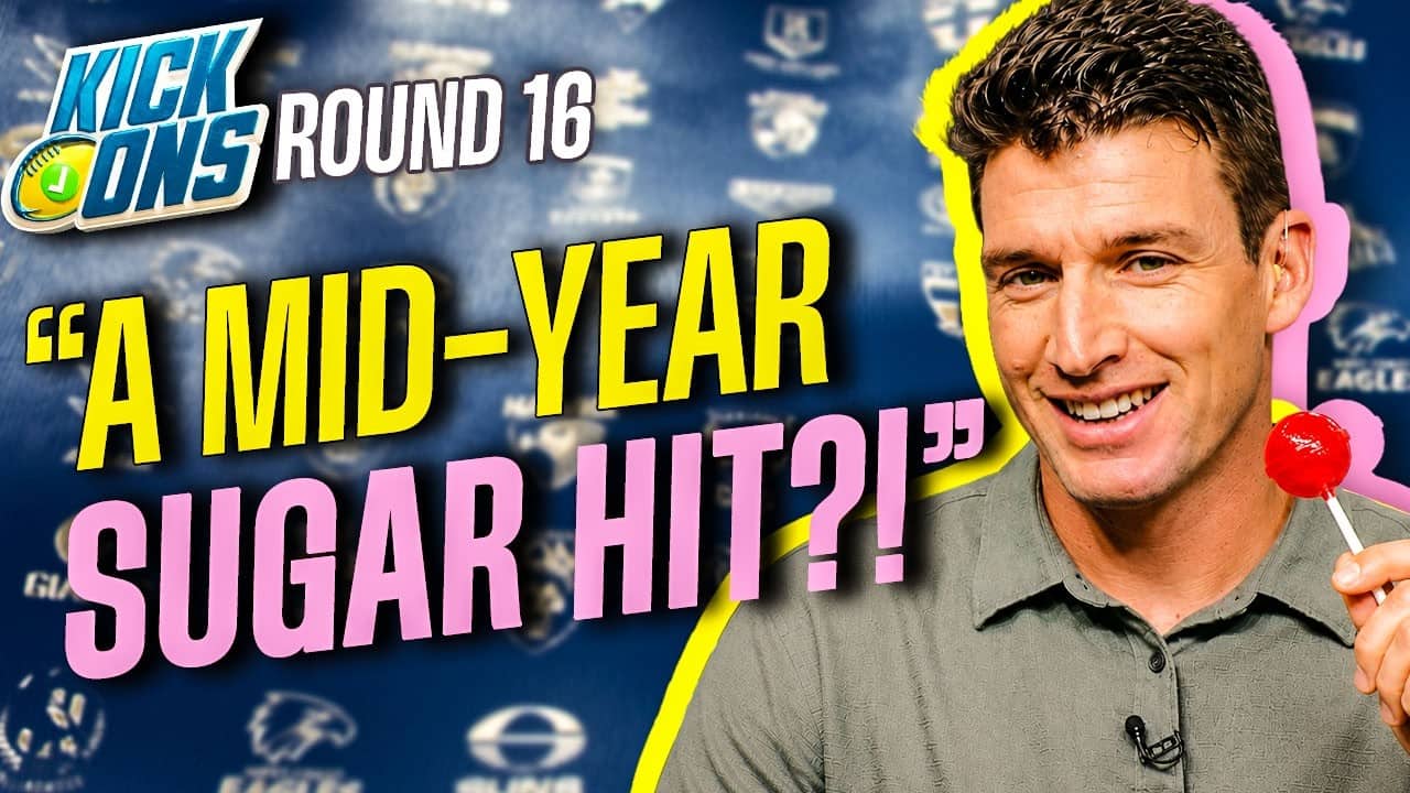 BAGGERS BACK? SHOWDOWN 59 AND RISQUE RICHO!? | KICK ONS AFL ROUND 16 PREVIEW