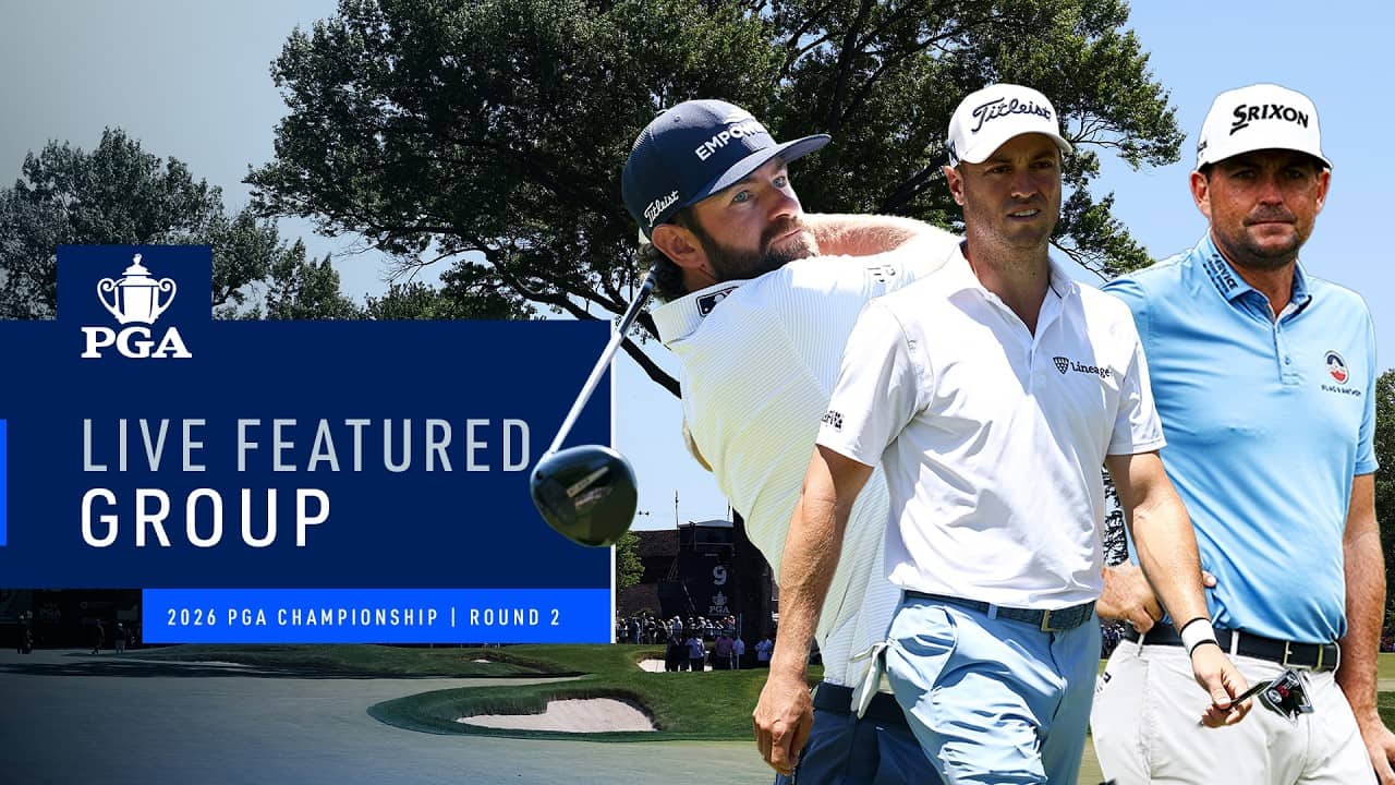 Young, Thomas, Bradley | Featured Group 4 AM | Round 2 | 2026 PGA Championship