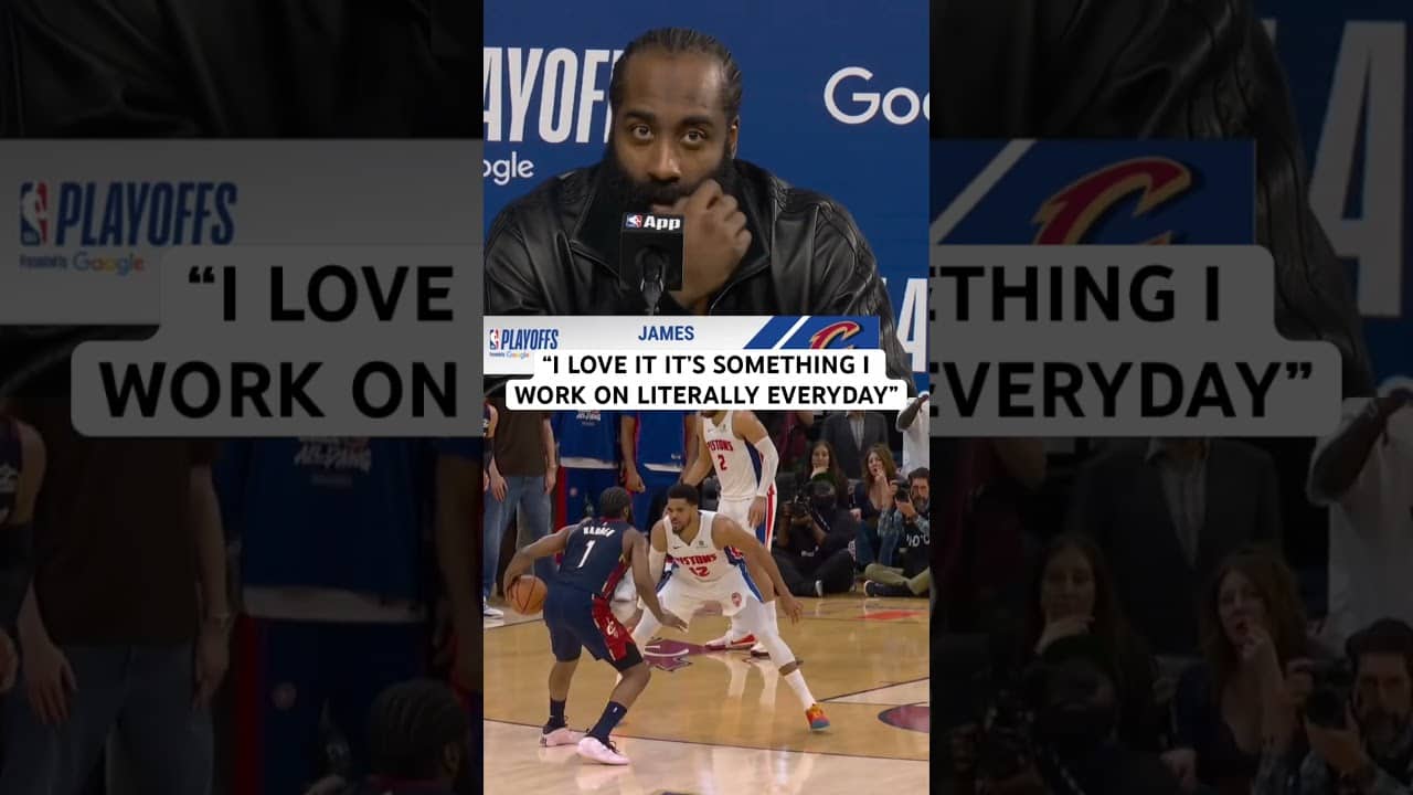 James Harden on his big Game 3 moment