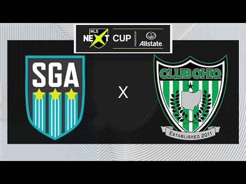 MLS NEXT Cup U16 Academy Final: SGA vs Club Ohio | May 30, 2026
