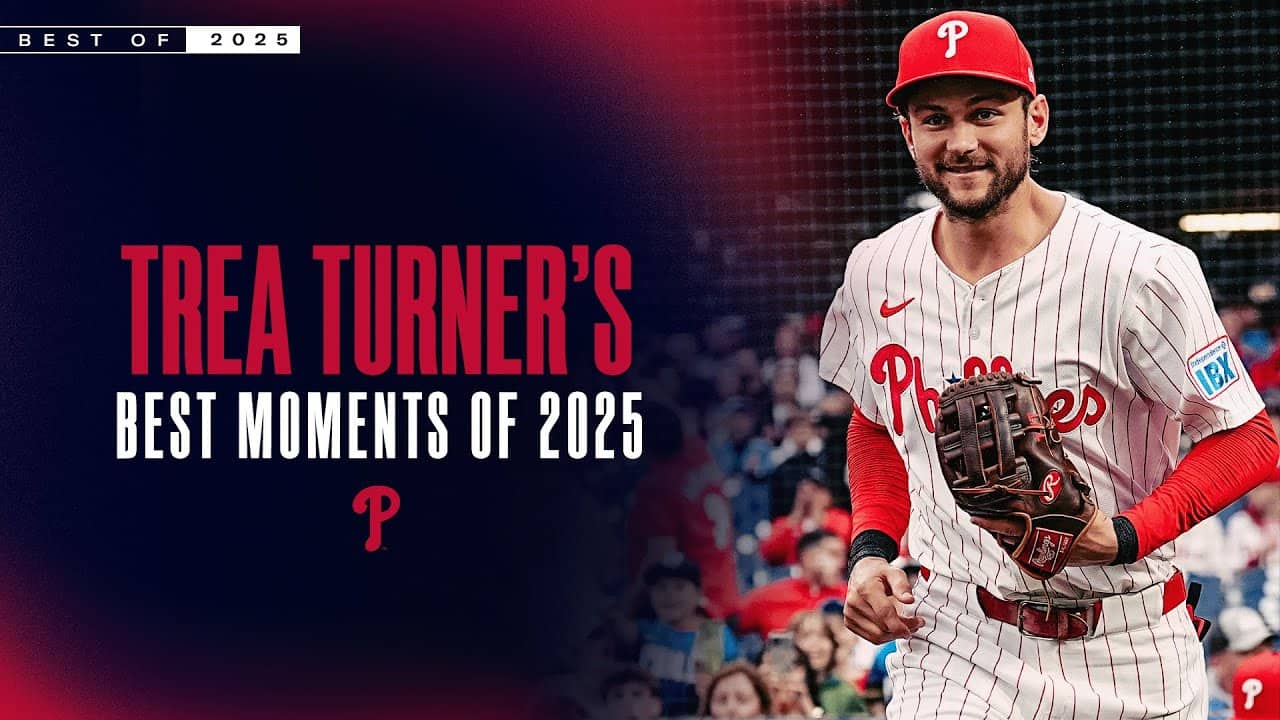 The BEST Trea Turner Highlights from 2025!