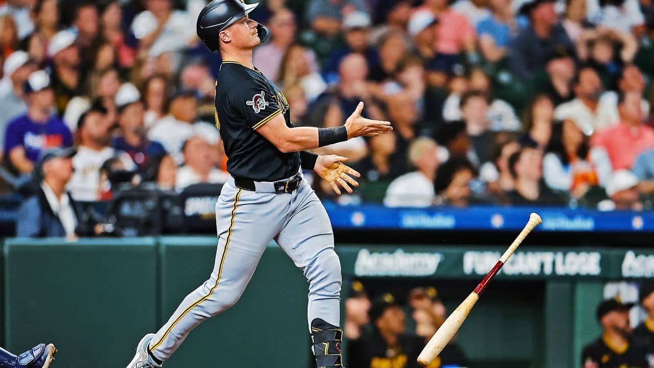 Henry Davis knew he got EVERY STITCH of this GRAND SLAM! 😱 | MLB Highlights