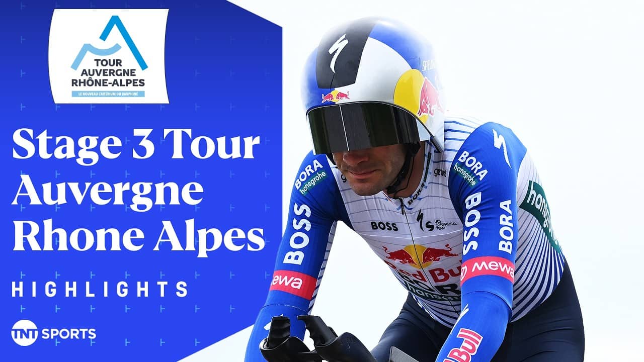 TEAM TIME TRIAL! ⌚ | 2026 Stage 3 Tour Auvergne Rhone Alpes Race Highlights | TNT Sports Cycling