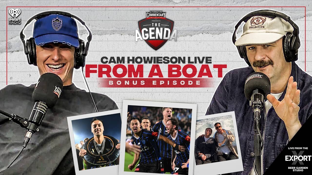 Cam Howieson: The Man With The WINNING BOOT! LIVE From A Boat | The Agenda Podcast