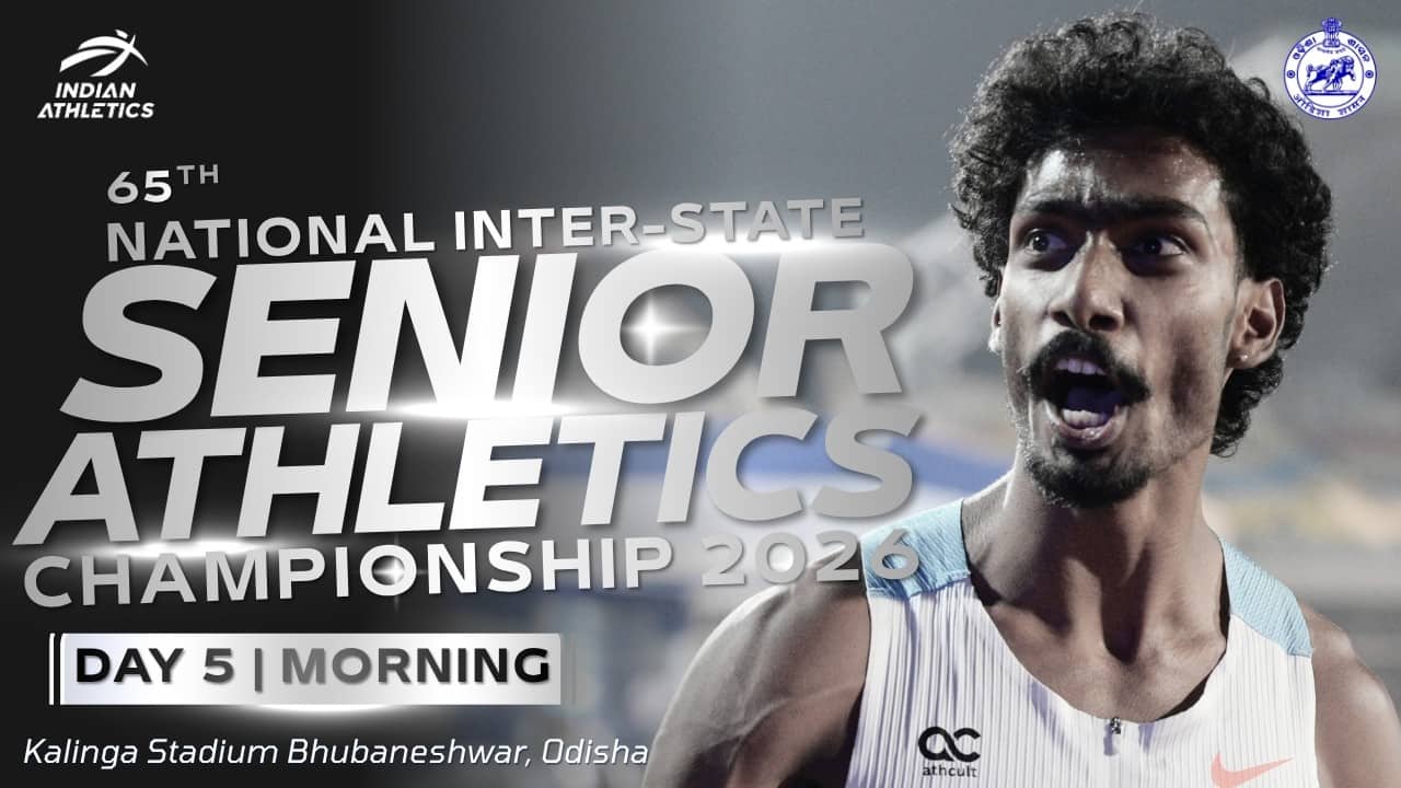 Day 5 LIVE (Morning Session) | 65th National Inter State Senior Athletics Championship 2026