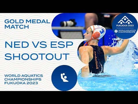 Epic Gold Medal Shootout! Netherlands vs Spain | World Aquatics 2023