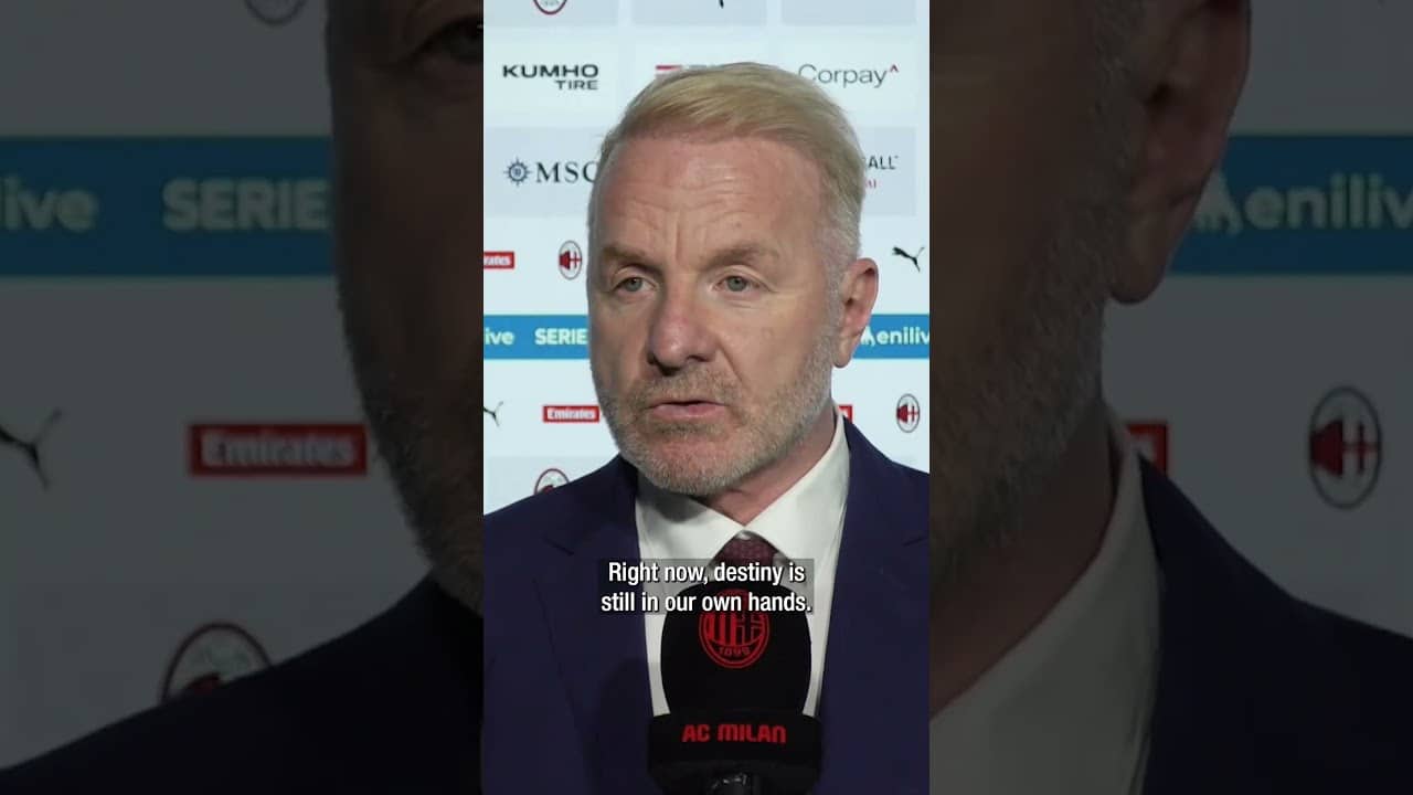 Igli Tare’s post-match thoughts 🎙️ | #MilanAtalanta | #shorts