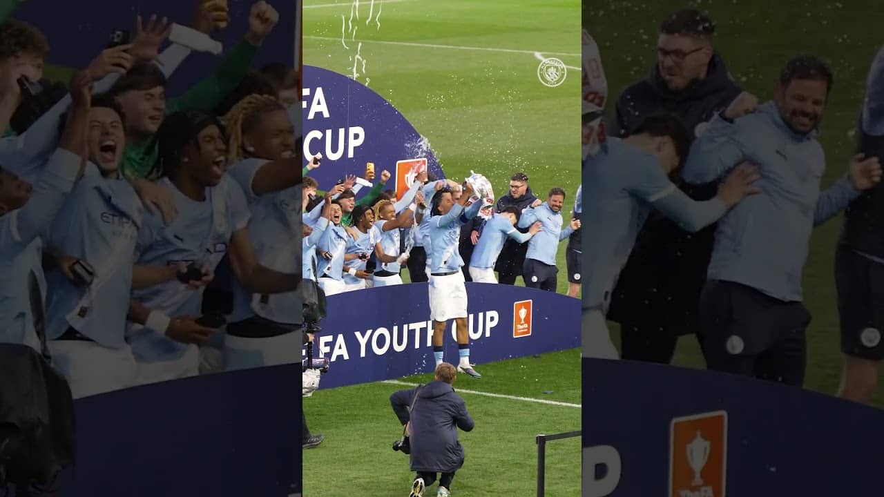 FA Youth Cup Champions!! 🩵🏆 #football #goals #mancity #fayouthcup #shorts #shortsfeed