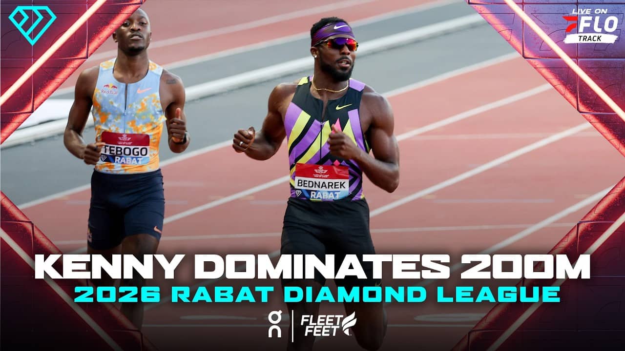 Kung Fu Kenny Bednarek SMOKES 200m In Rabat | Rabat Diamond League 2026