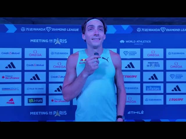 Mondo Duplantis On Refreshment His Wedding Has Brought, Chipotle Habits After 6.13m Win In Paris DL