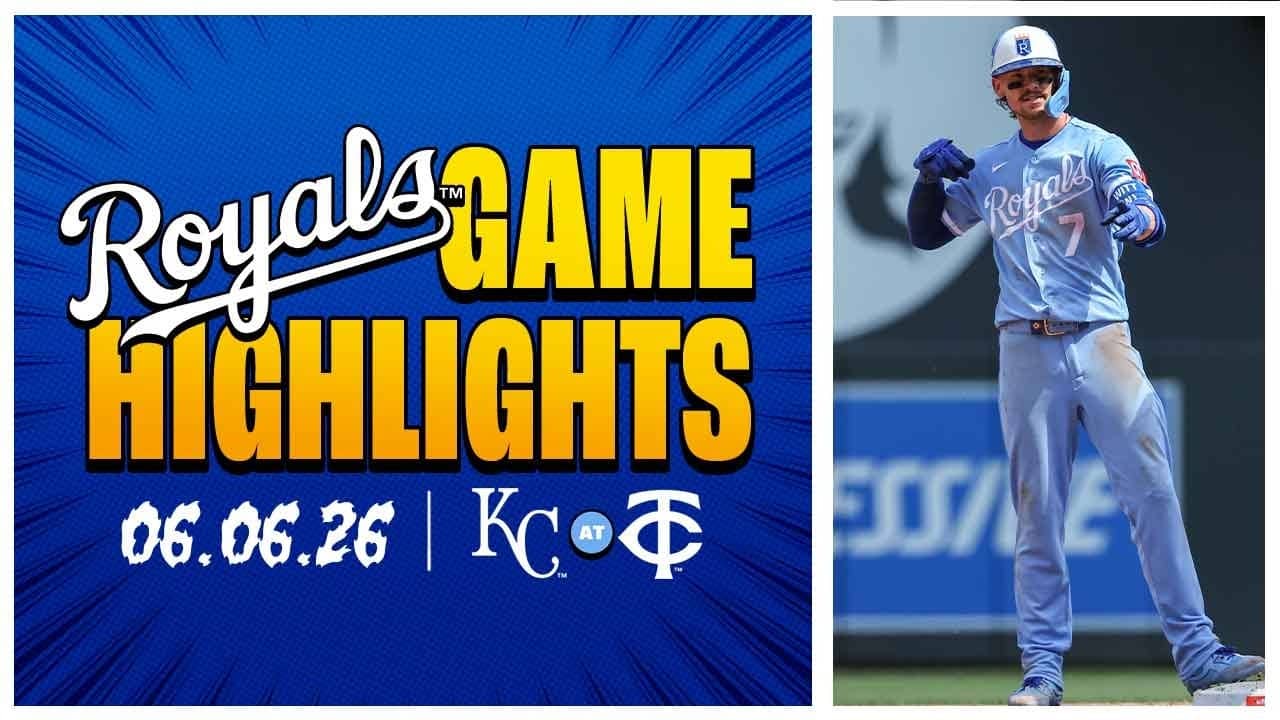 Surged Back | Royals vs. Twins Highlights 6/6/26