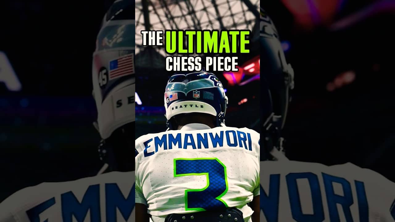🔥Nick Emmanwori is the ULTIMATE chess piece♟️ #nfl #seahawks #seattleseahawks