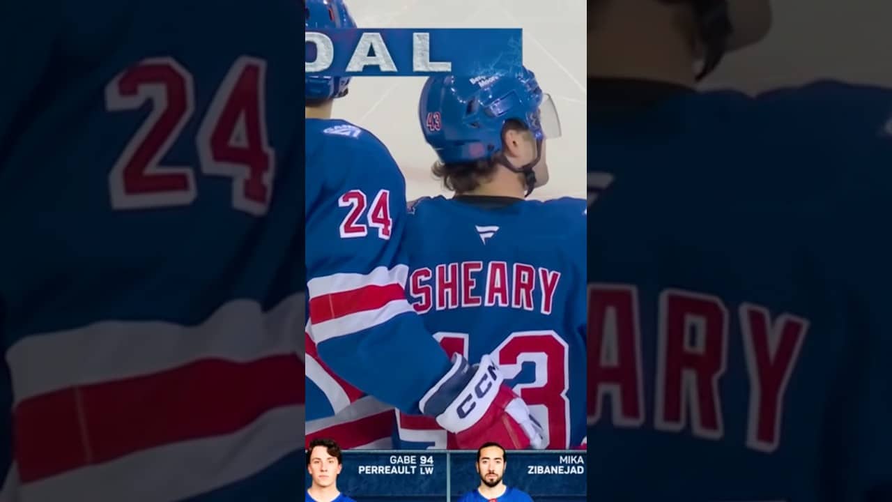 Sheary just 23 seconds in ‼️ #conorsheary #nhl #nyr #hockey #goal