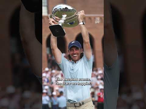 1. Made the PGA TOUR better. 2. ?