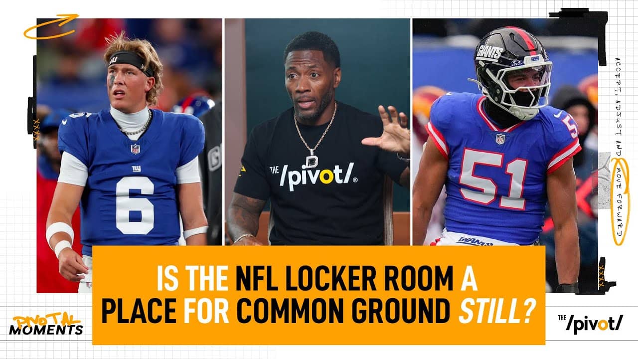 The NFL locker room has always been a melting pot but recent times have challenged dynamic|The Pivot