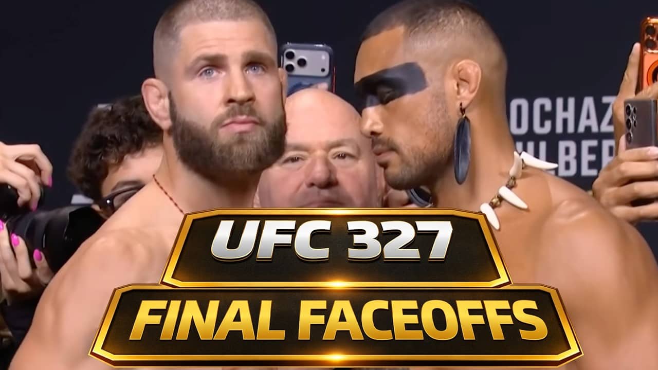 UFC 327 FINAL Faceoffs | Jiri Prochazka vs. Carlos Ulberg; Hokit Cuts Another Promo | MMA Fighting