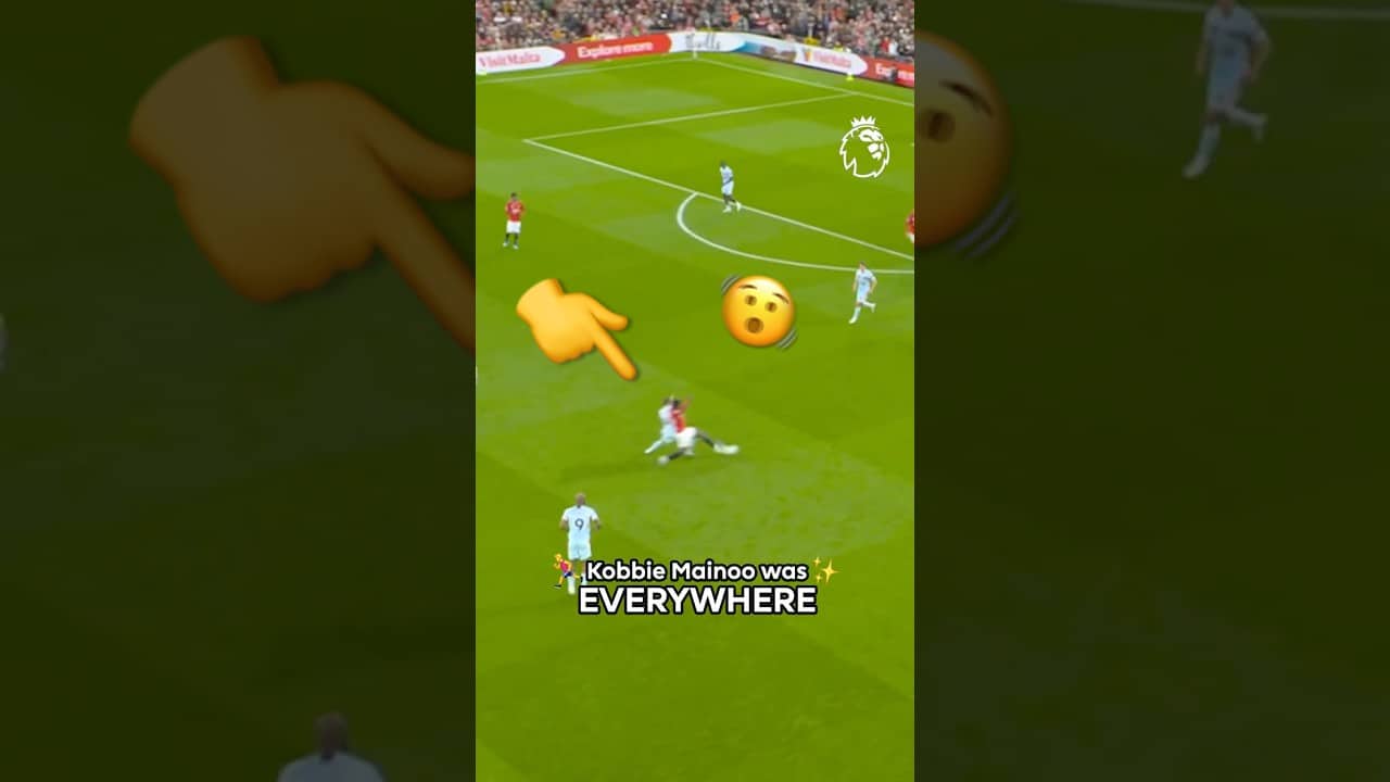 Kobbie Mainoo Bossing The Midfield For Man Utd 🏃‍♂️✨