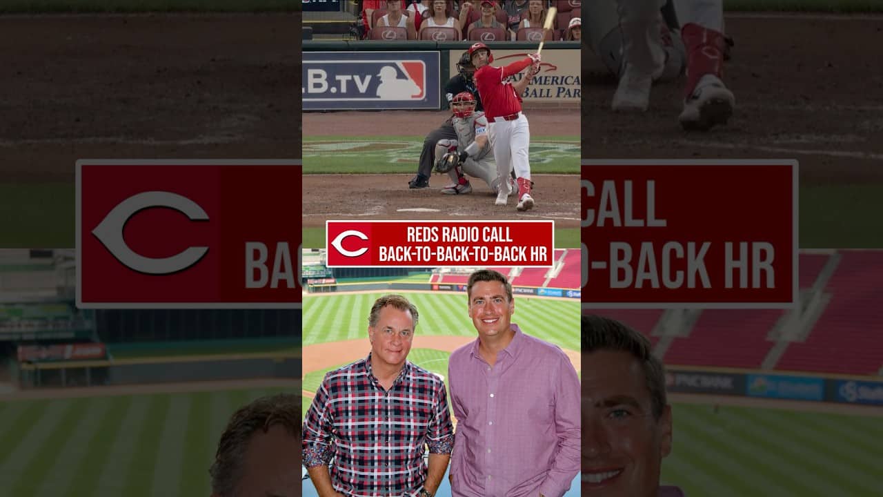 Cincinnati Reds Hit Back-To-Back-To-Back Home Runs vs Phillies