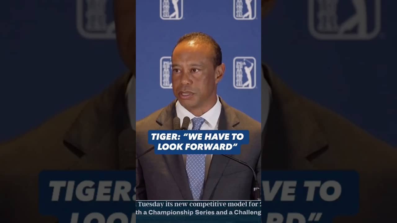 Tiger: We have to set up the PGA Tour for future generations.