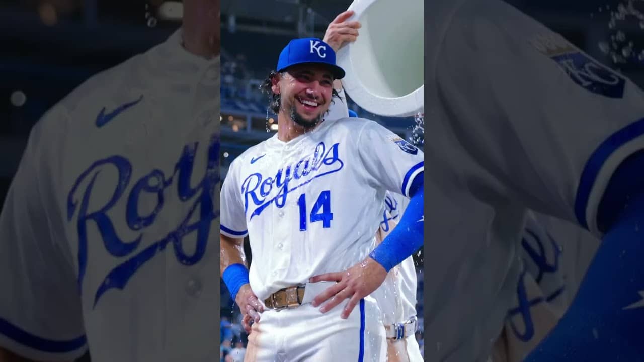Jac Caglianone shines for the Royals on his bobblehead night! 👑