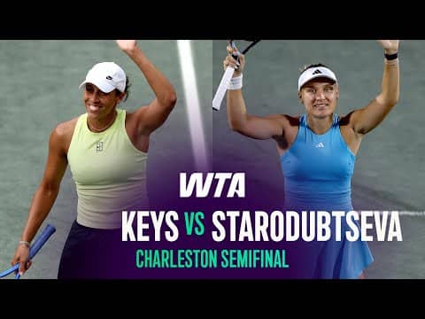 Madison Keys vs. Yulia Starodubtseva | 2026 Bogota Semifinal | WTA Match Highlights